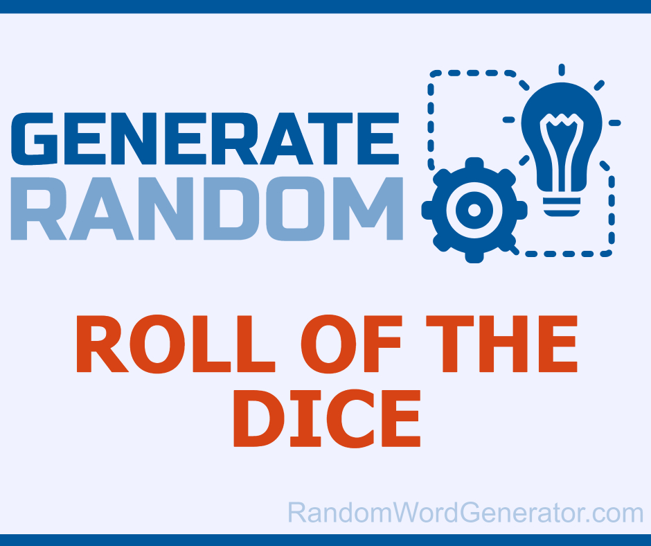 Dice Roller 🎲 - Random Dice Roll Generator