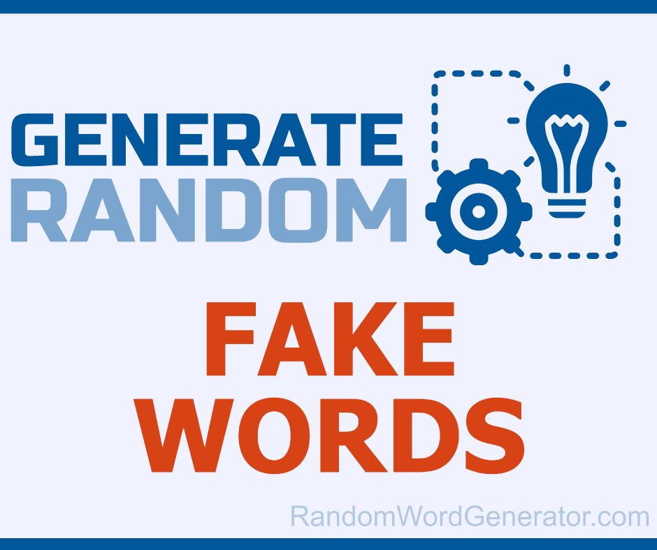 Random word generator