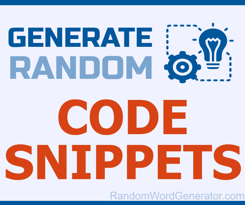 random code generator