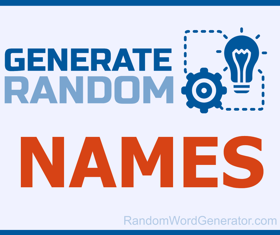 random generator name